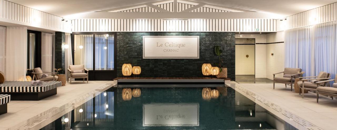 Le Celtique & Spa Carnac Bagian luar foto