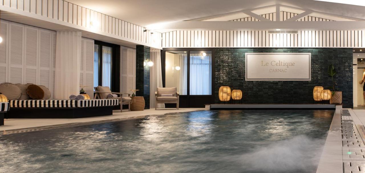 Le Celtique & Spa Carnac Bagian luar foto