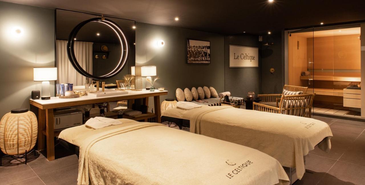 Le Celtique & Spa Carnac Bagian luar foto